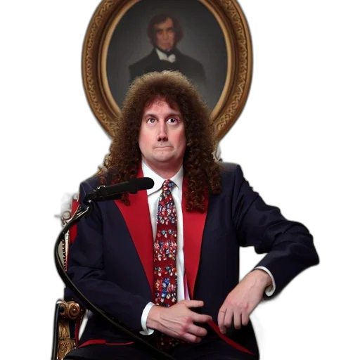 staff, jacket, furniture, hair transparent PNG cut-out