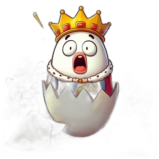 crown, concept art, fantasy art, 3d render transparent PNG cut-out