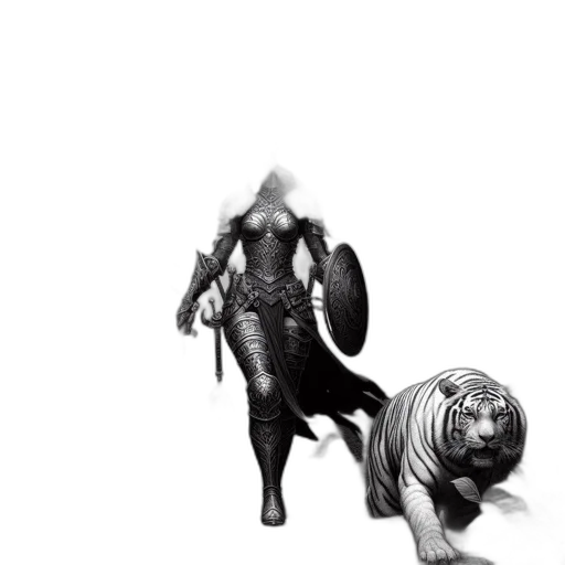 creature, animal, dragon, robot transparent PNG cut-out