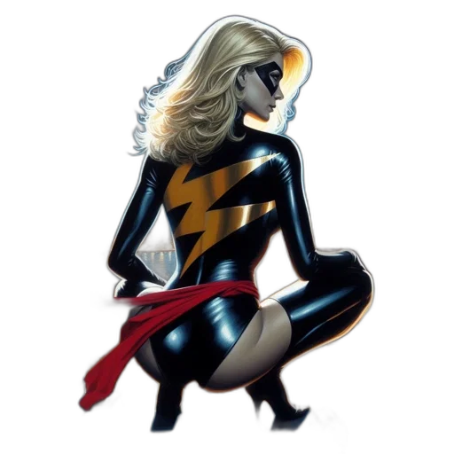 comic book art, concept art, cartoon, fantasy art transparent PNG cut-out