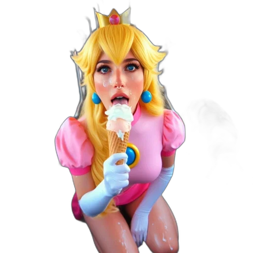 crown, staff, concept art, 3d render transparent PNG cut-out