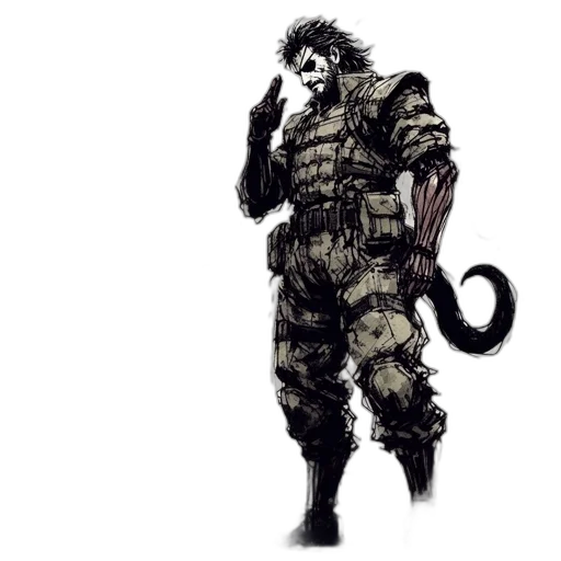 creature, animal, staff, weapon transparent PNG cut-out