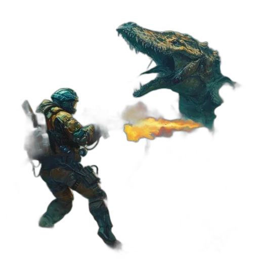 dragon, creature, concept art, pixel art transparent PNG cut-out