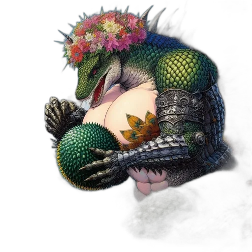 crown, mask, dragon, hat transparent PNG cut-out