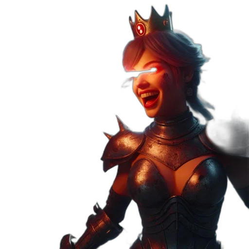 crown, staff, concept art, fantasy art transparent PNG cut-out