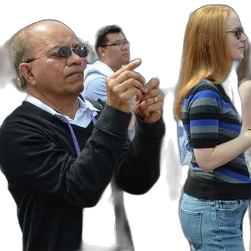 staff, jacket, man, black transparent PNG cut-out