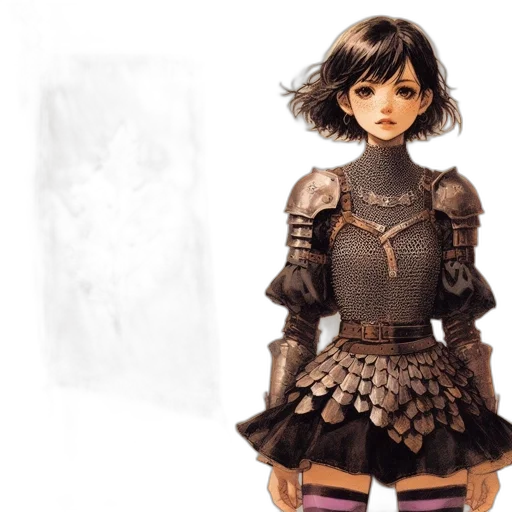 dress, concept art, fantasy art, 3d render transparent PNG cut-out