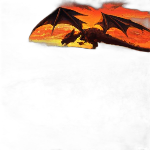 dragon, umbrella, sword, mask transparent PNG cut-out