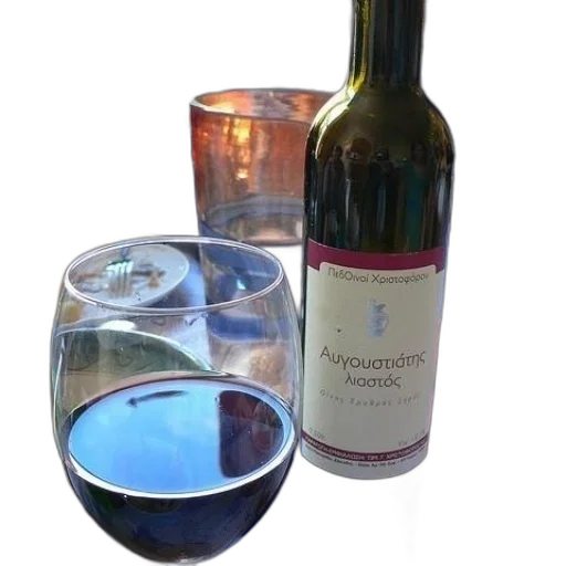 bottle, wine, sits, next transparent PNG cut-out