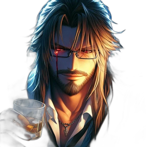 face, fantasy art, anime, concept art transparent PNG cut-out