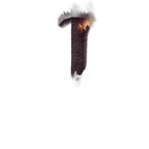 sword, staff, hair, hat transparent PNG cut-out