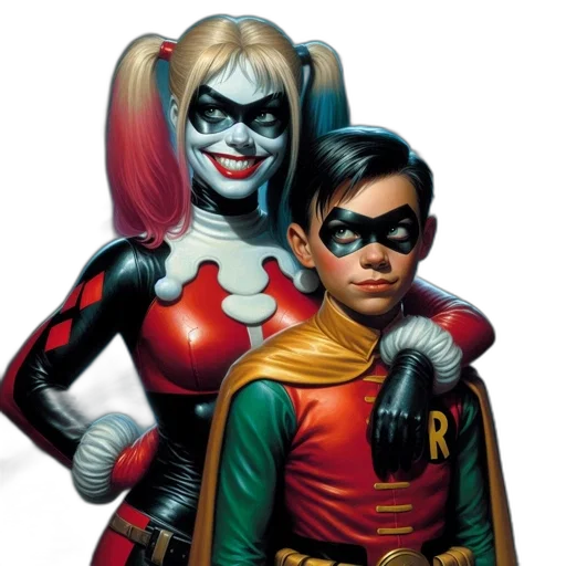 comic book art, concept art, two, individuals transparent PNG cut-out