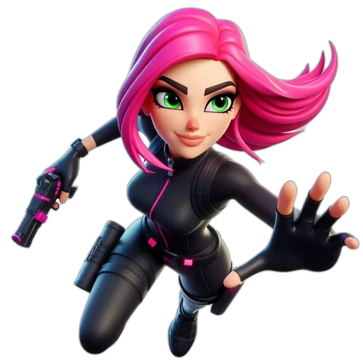 weapon, jacket, concept art, 3d render transparent PNG cut-out