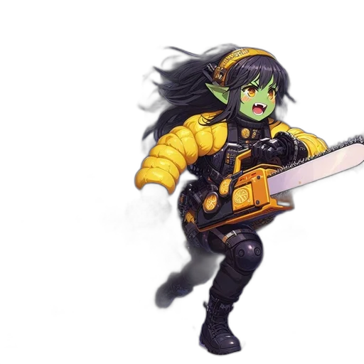 weapon, sword, staff, jacket transparent PNG cut-out