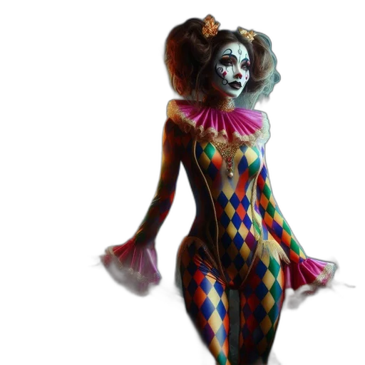 mask, dress, creature, concept art transparent PNG cut-out