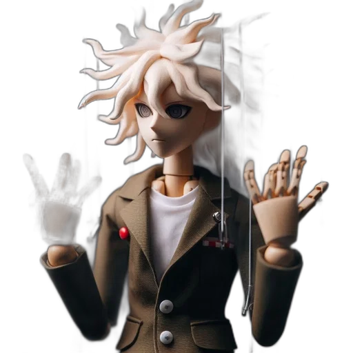 jacket, staff, mask, concept art transparent PNG cut-out