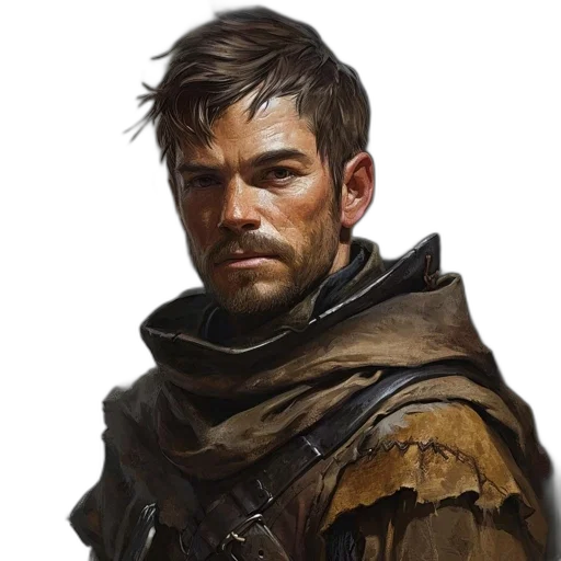 face, jacket, concept art, fantasy art transparent PNG cut-out