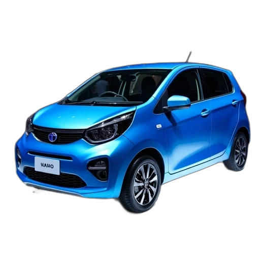 car, 3d render, blue, 2019 transparent PNG cut-out