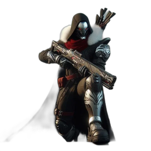 weapon, sword, staff, robot transparent PNG cut-out