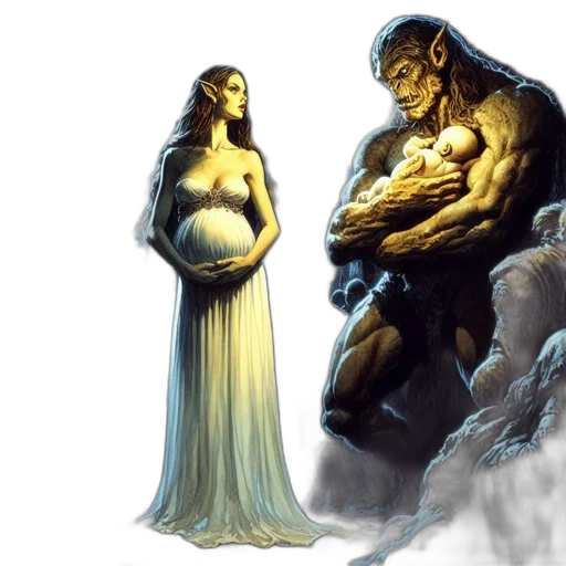 concept art, fantasy art, comic book art, fog transparent PNG cut-out