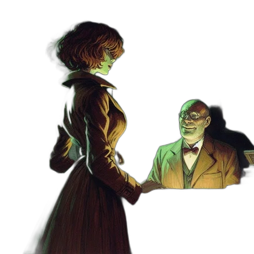 mask, jacket, concept art, comic book art transparent PNG cut-out