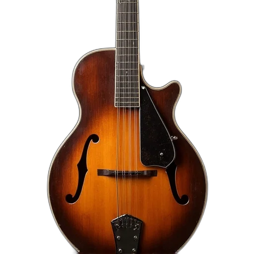 weapon, photorealistic, 3d render, mandolin transparent PNG cut-out