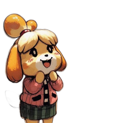animal, staff, jacket, creature transparent PNG cut-out
