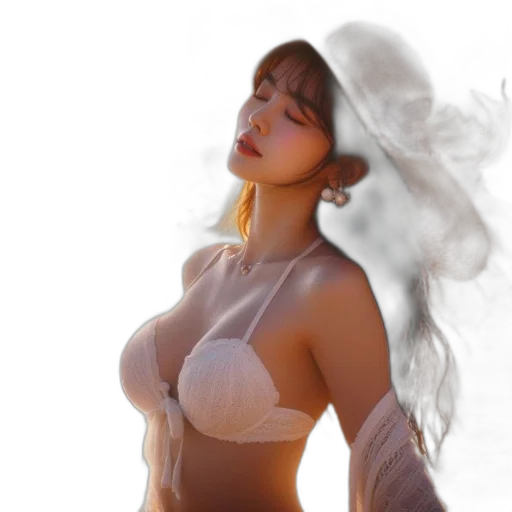 dress, photorealistic, fantasy art, 3d render transparent PNG cut-out