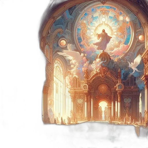 crown, concept art, fantasy art, watercolor transparent PNG cut-out