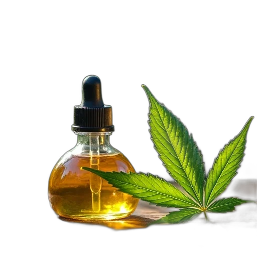 bottle, cannabis, oil, marijuana transparent PNG cut-out