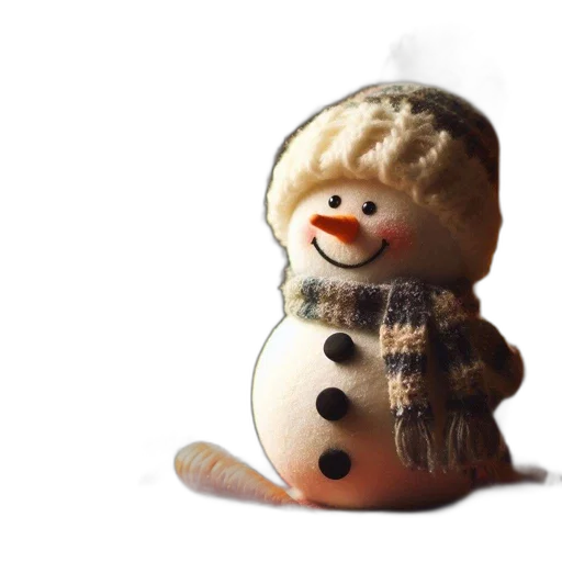 3d render, photorealistic, snow, festive transparent PNG cut-out
