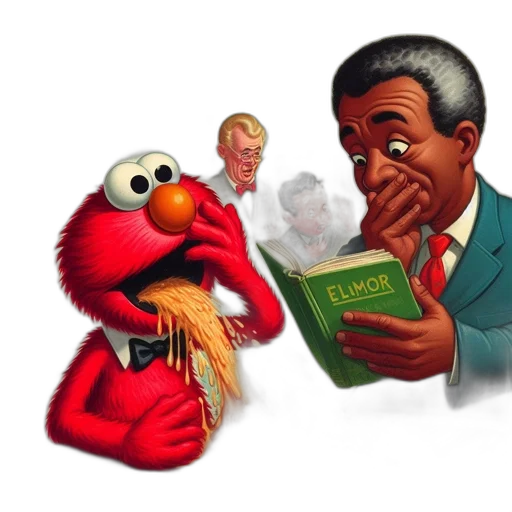 concept art, amusing, scene, takes transparent PNG cut-out