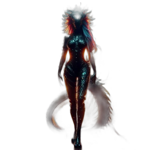 creature, dragon, dress, animal transparent PNG cut-out