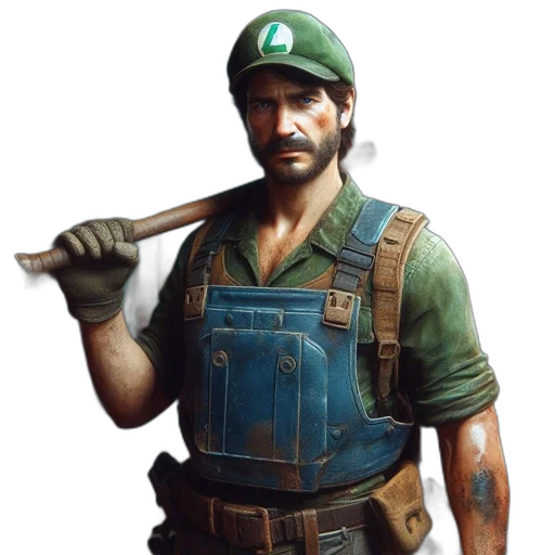 staff, weapon, animal, face transparent PNG cut-out
