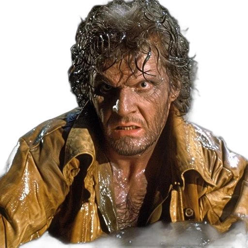 jacket, face, fire, fog transparent PNG cut-out