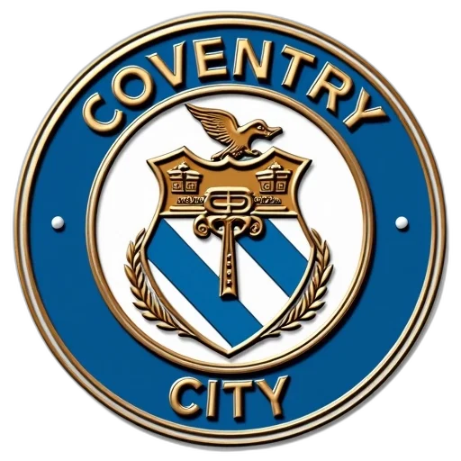 coventry, city, badge transparent PNG cut-out