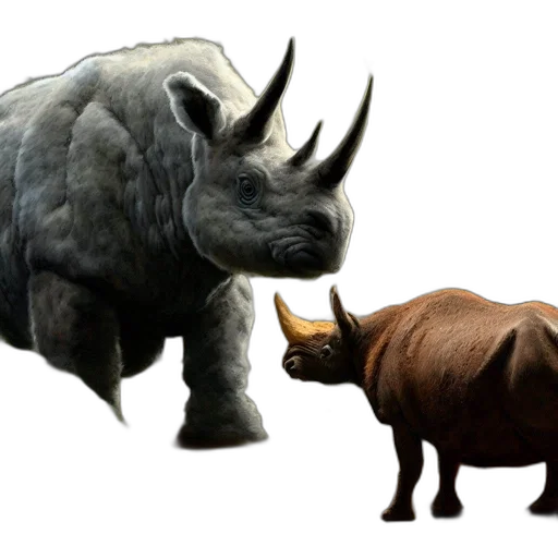 animal, concept art, photorealistic, 3d render transparent PNG cut-out