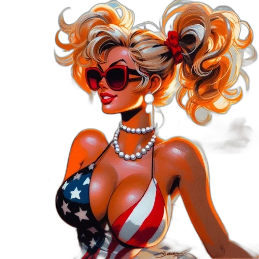comic book art, cartoon, concept art, fantasy art transparent PNG cut-out