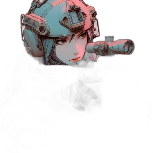 robot, weapon, mask, face transparent PNG cut-out