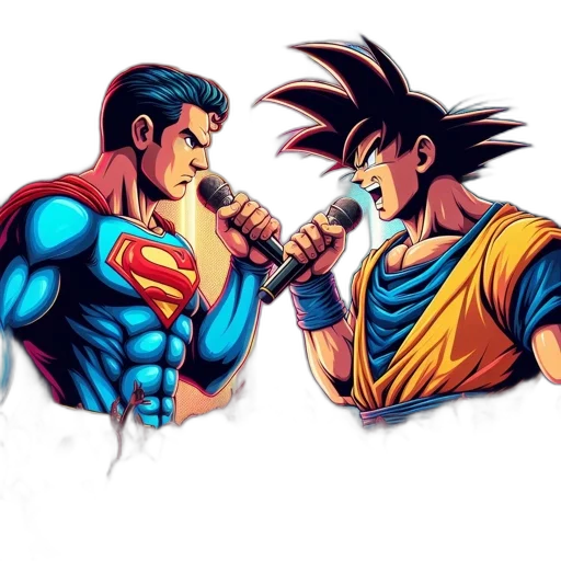 comic book art, concept art, cartoon, anime transparent PNG cut-out