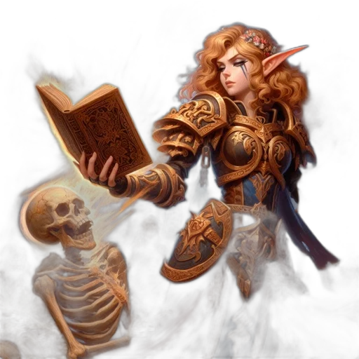 staff, fantasy art, concept art, comic book art transparent PNG cut-out