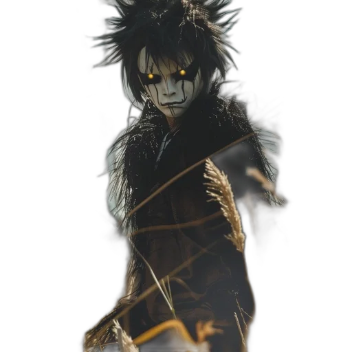 mask, staff, creature, dragon transparent PNG cut-out