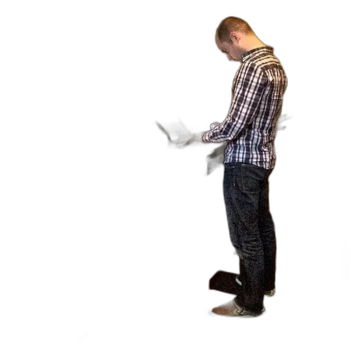 jacket, staff, shoes, weapon transparent PNG cut-out