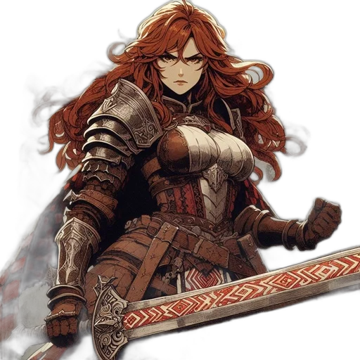 sword, weapon, staff, fantasy art transparent PNG cut-out