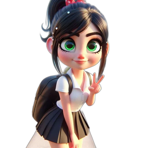 staff, dress, 3d render, concept art transparent PNG cut-out