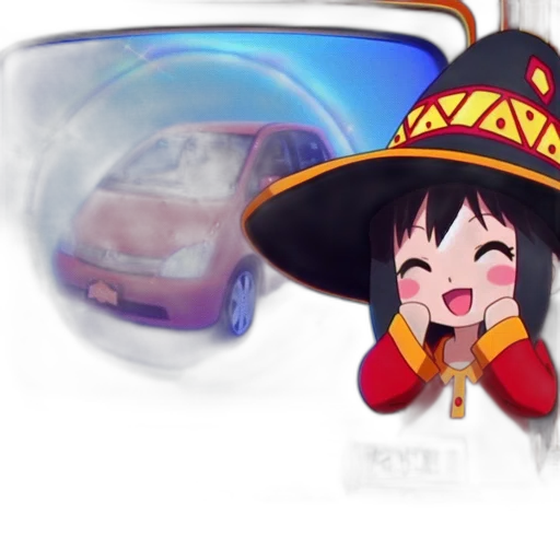 hat, car, weapon, anime transparent PNG cut-out