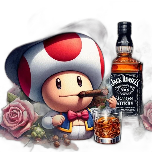 bottle, hat, crown, weapon transparent PNG cut-out