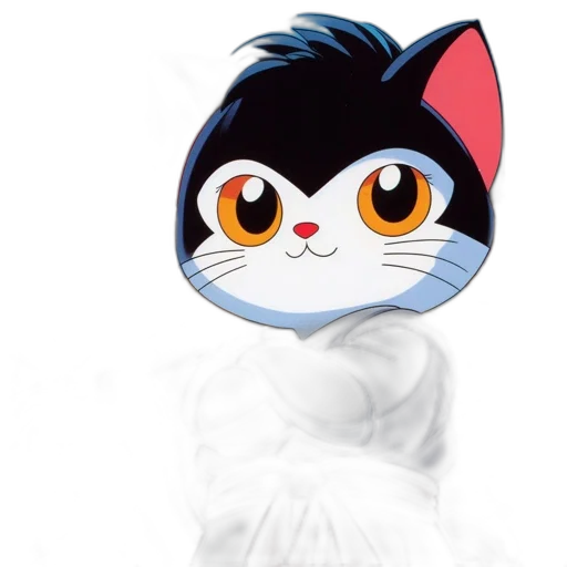 staff, animal, anime, cartoon transparent PNG cut-out