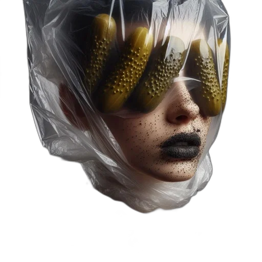 mask, face, hat, hair transparent PNG cut-out