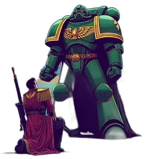 robot, concept art, comic book art, fantasy art transparent PNG cut-out